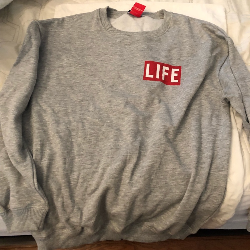 Graphic oversized sweatshirt